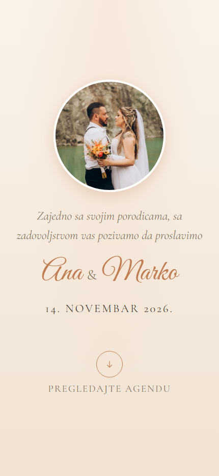 Terakota dizajn pozivnice